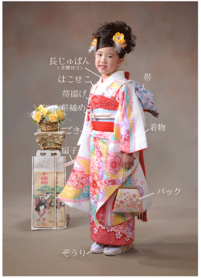 七五三お持込_7歳@草加市ホッタスタジオ